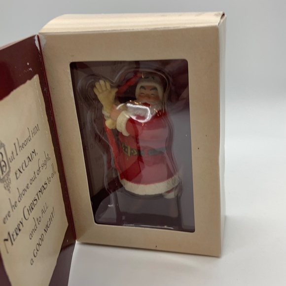 Vintage Hallmark Keepsake Santa Claus 'Twas the Night Before Christmas Ornament - Picture 11 of 14